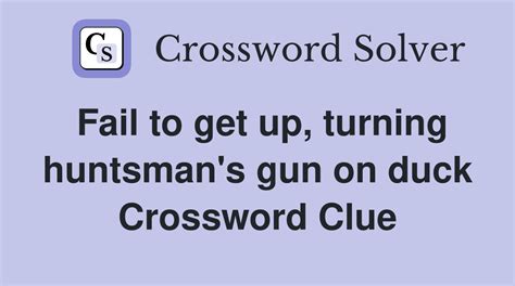 fail to crossword clue